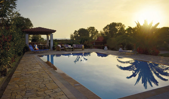 Swimming Pool, Villa Halikounas, Corfu