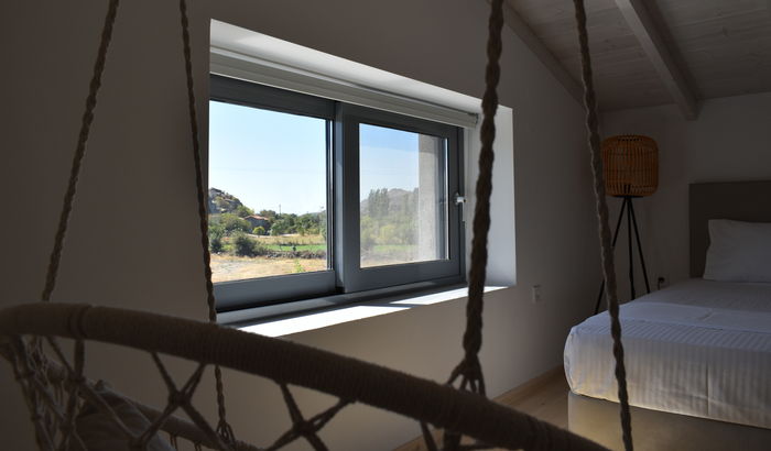 Double bedroom, Lithos Villa, Lesvos