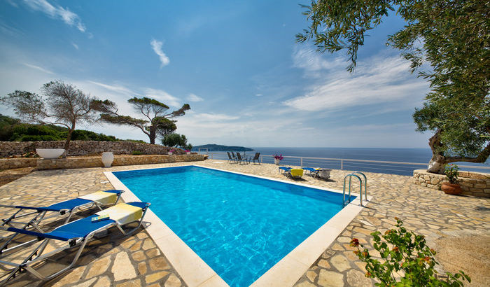 Swimming pool, Poseidon's Nest, Gaios, Paxos