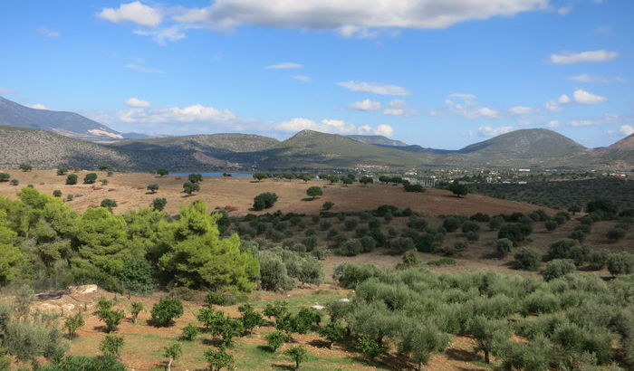 View from Sea View Villa, Kilada, Eastern Peloponnese