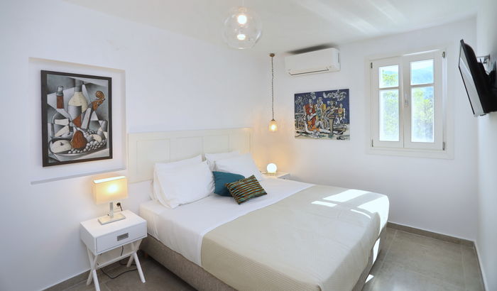 Double bedroom, Villa Livadi, Skopelos