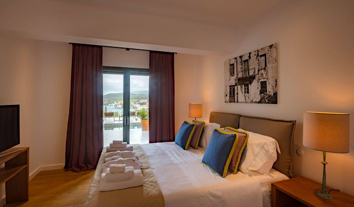 Bedroom, Milos Villa, Fiscardo, Kefalonia
