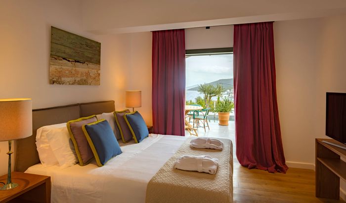 Bedroom, Milos Villa, Fiscardo, Kefalonia
