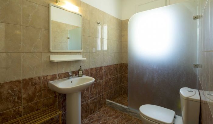 Bathroom, Barbati Beach Suite
