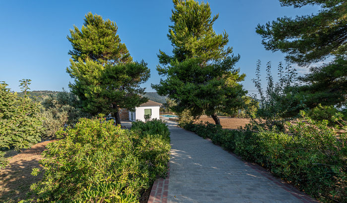 Gardens, Villa Phoenix, Skopelos