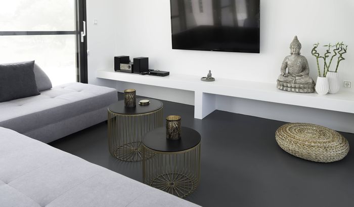 Living room, Villa Anicca, Meganissi