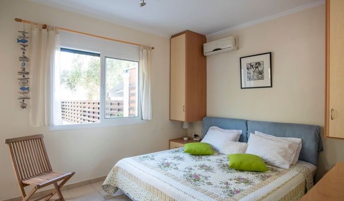 Bedroom, Barbati Beach Suite