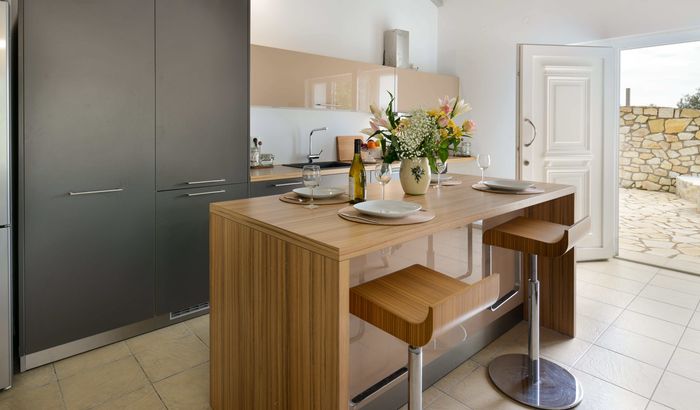 Kitchen area, The Cypress Tree, Paxos