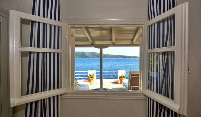 Bedroom views, Fisherman's Cottage, Alonissos