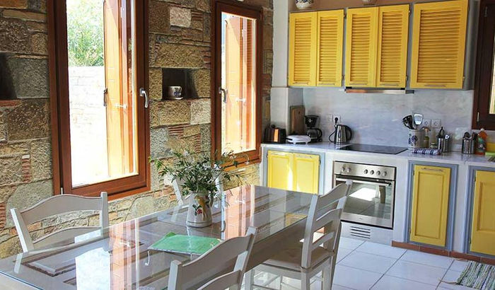 Kitchen, Eleonas Villas, Votsalakia, Samos