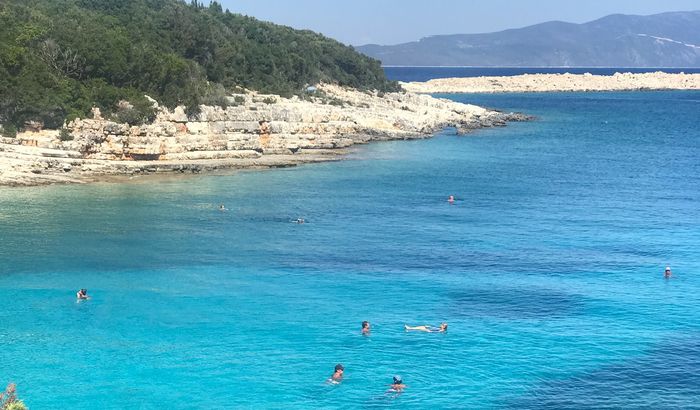 Emblisi Beach, Fiscardo, Kefalonia