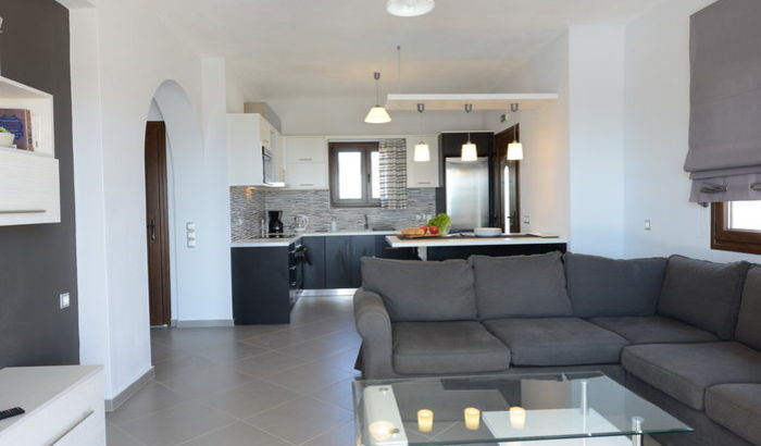 Living Area, Villa Eos