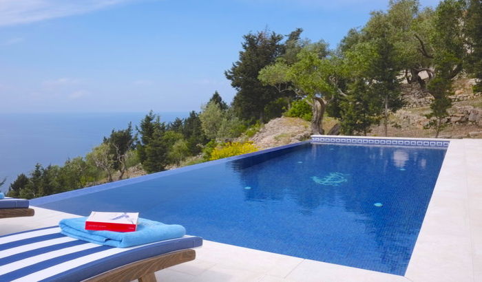 Swimming pool, Erimitis View, Paxos