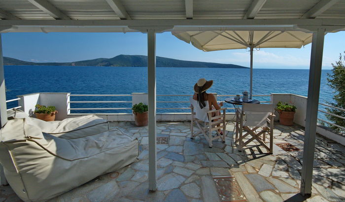 Terrace, Fisherman's Cottage, Alonissos