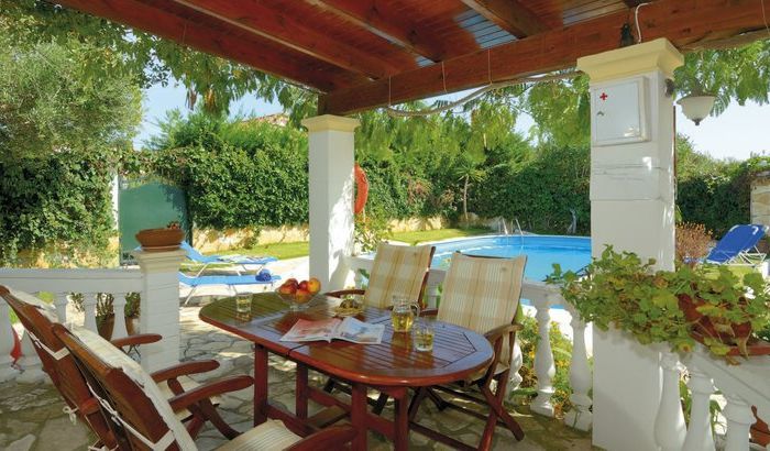 Outdoor Dining Area, Villa Saia, Corfu