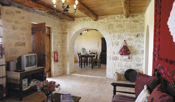 Living Area, Villa Aphrodite, Crete