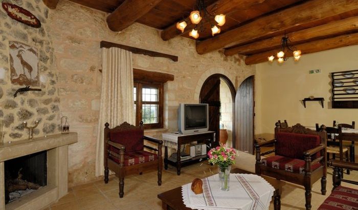 Living Area, Villa Karina, Crete