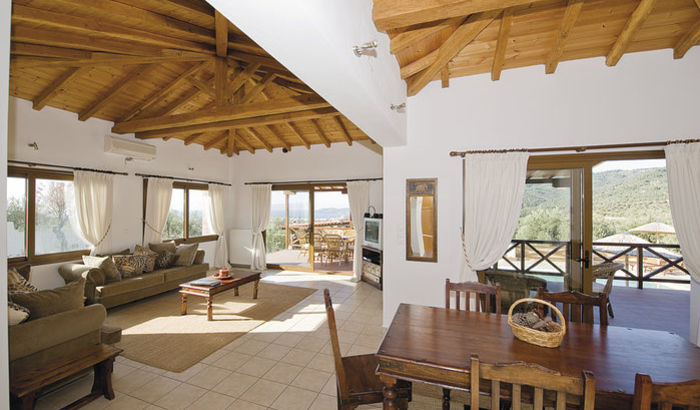 Living Area, Villa Pefka, Skiathos