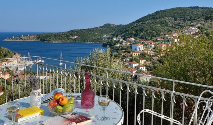 Balcony, House of Phoebe, Ithaca