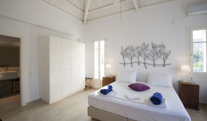 Bedroom, Villa Joanna, Skopelos Town
