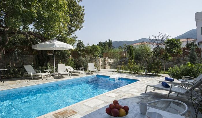 Swimming Pool, Villa Joanna, Skopelos Town