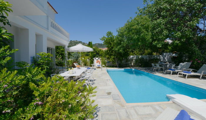 Swimming Pool, Villa Joanna, Skopelos Town