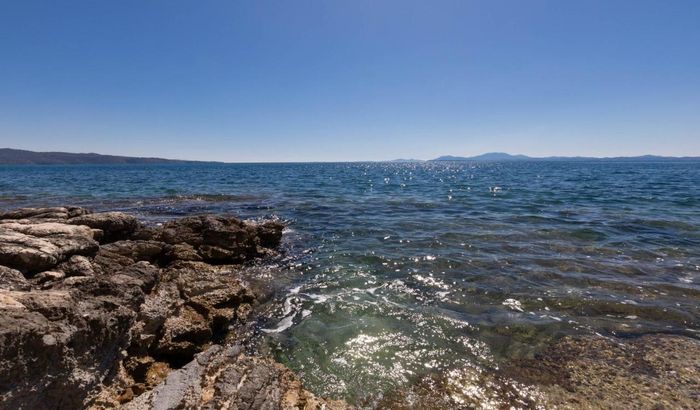 Swimming platform, Kalami Lookout Villa, Kalami, Corfu