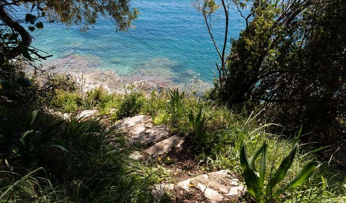 Bay below Kalami Lookout Villa, Kalami, Corfu