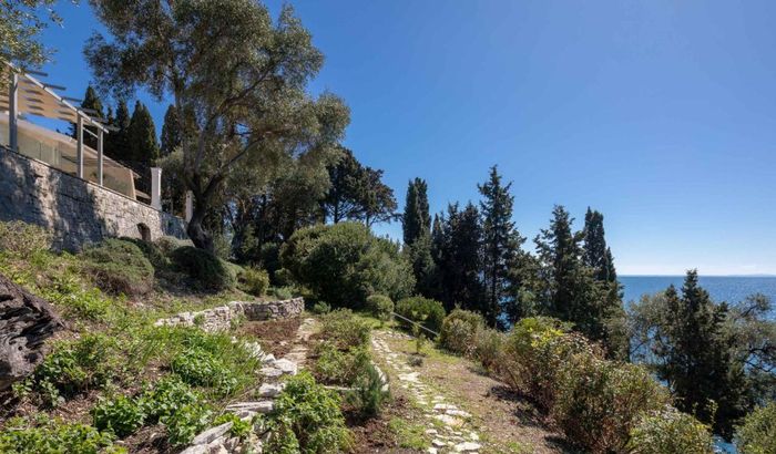 Gardens, Kalami Lookout Villa, Kalami, Corfu