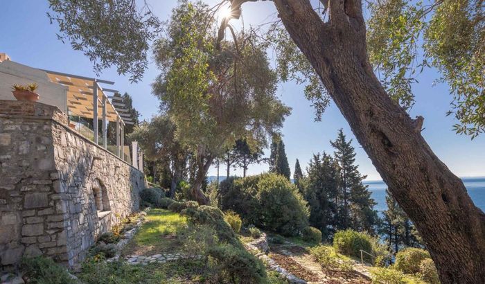 Gardens, Kalami Lookout Villa, Kalami, Corfu