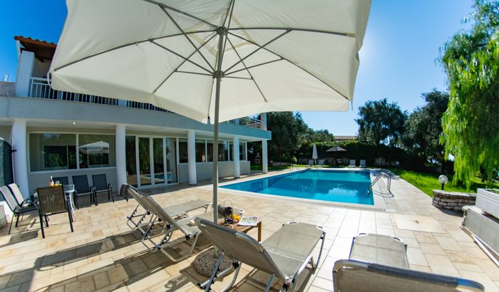 Swimming pool, Villa Myrto-Kalami, Corfu