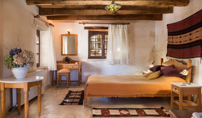 Bedroom, Villa Kamares, Crete