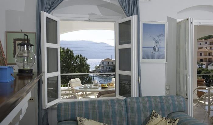 Living room, Villa Nichola, Kefalonia