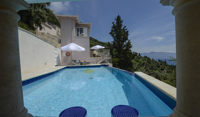 Swimming Pool, Villa Kyparissi, Lefkas