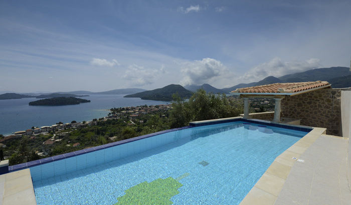 Swimming Pool, Villa Kyparissi, Lefkas