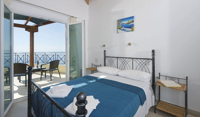 Bedroom, Villa Constantina, Lefkas