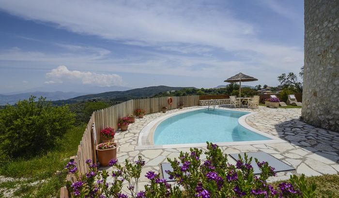 Outside Area, Villa Milos, Lefkas