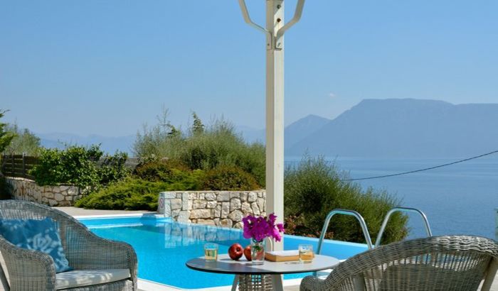 Swimming Pool, Limonari Villas, Meganissi