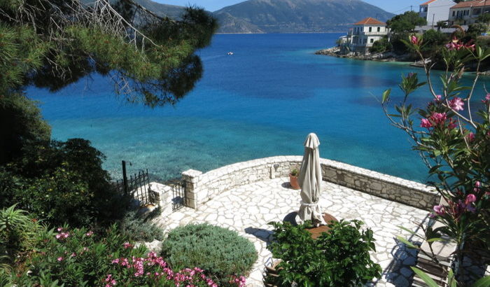 Terrace, Villa Nichola, Kefalonia