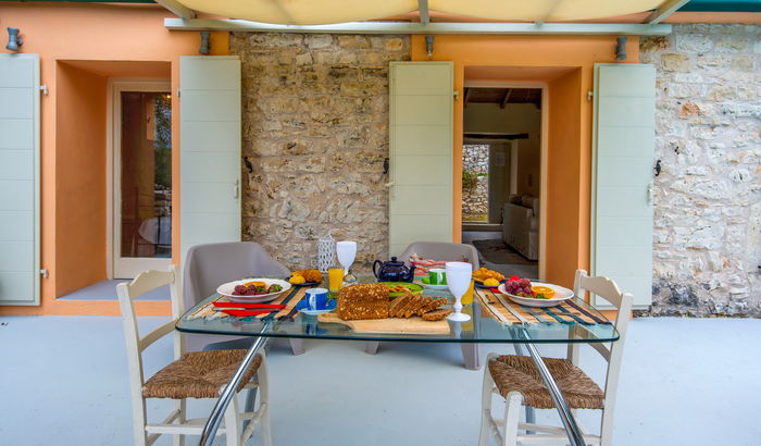 Terrace, The Olive Press, Paxos