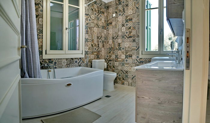 Bathroom, Traditional House, Ouzo Villas, Lesvos