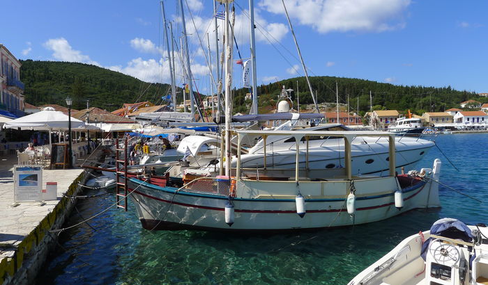 Fishing village of Fiscardo, Kefalonia