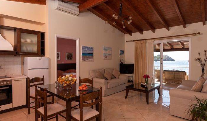 Kitchen, Paleokastritsa Beach House, Corfu