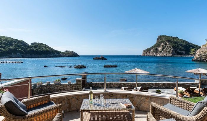 Terrace Sea View, Paleokastritsa Beach House, Corfu