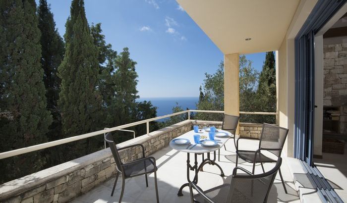 Balcony, Villa Pelagos, Paxos