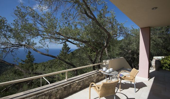 Balcony, Villa Petra, Paxos