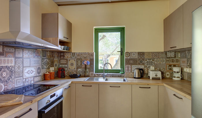 Kitchen, Villa Pelagos, Paxos, Greece
