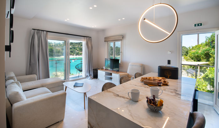 Living room, Villa Oly, Lakka, Paxos