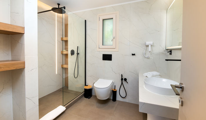 Bathroom, Villa Oly, Lakka, Paxos
