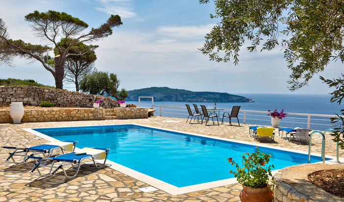 Swimming pool, Poseidon's Nest, Gaios, Paxos